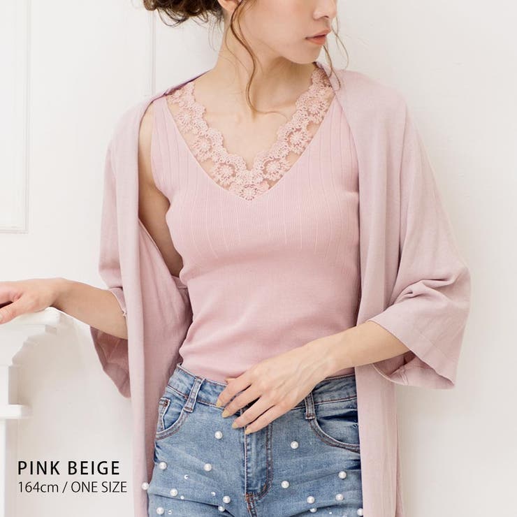 [トップス]スカラップレースタンクトップ[180616][タンクトップ キャミ … | Growing Rich | 詳細画像10 