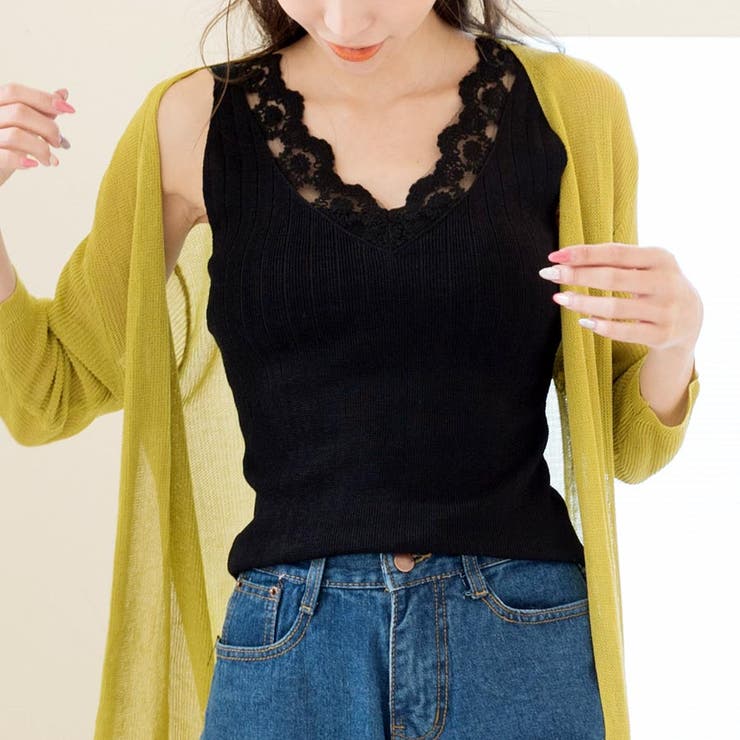 [トップス]スカラップレースタンクトップ[180616][タンクトップ キャミ … | Growing Rich | 詳細画像16 