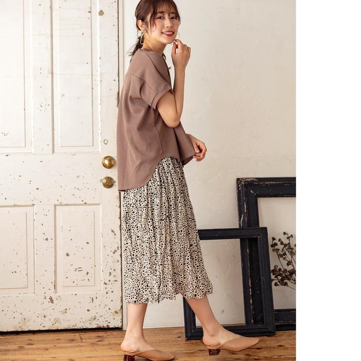 [再入荷][ボトムス スカート]ダルメシアン柄ハンドプリーツスカート[18123… | Growing Rich | 詳細画像17 