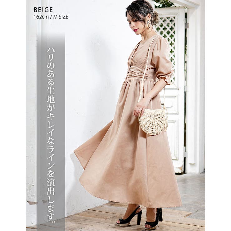 [ワンピース]ウエストマークワンピースM L[190617]今日はちょっぴりお嬢… | Growing Rich | 詳細画像9 