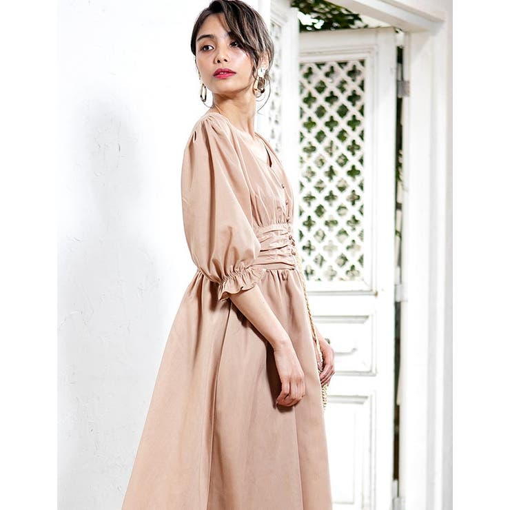 [ワンピース]ウエストマークワンピースM L[190617]今日はちょっぴりお嬢… | Growing Rich | 詳細画像17 