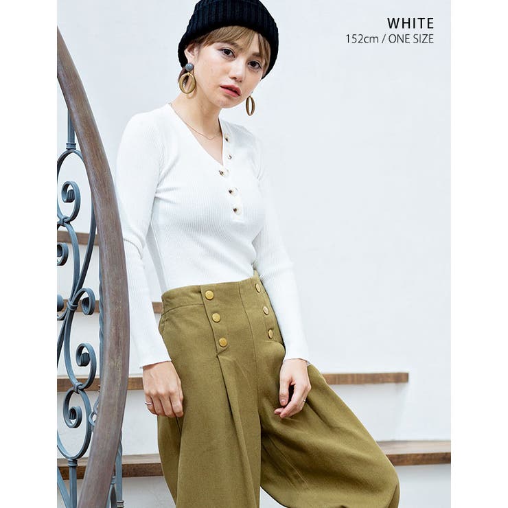 [トップス][レディース ニット セーター | Growing Rich | 詳細画像11 