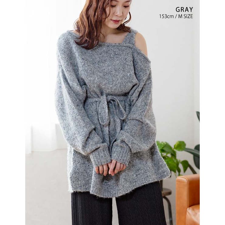 [トップス][レディース ニット セーター | Growing Rich | 詳細画像6 