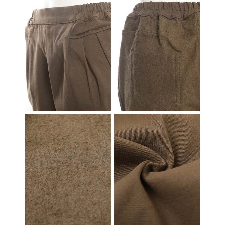 裏起毛テーパードパンツM L[品番：GW000003612]｜Growing Rich