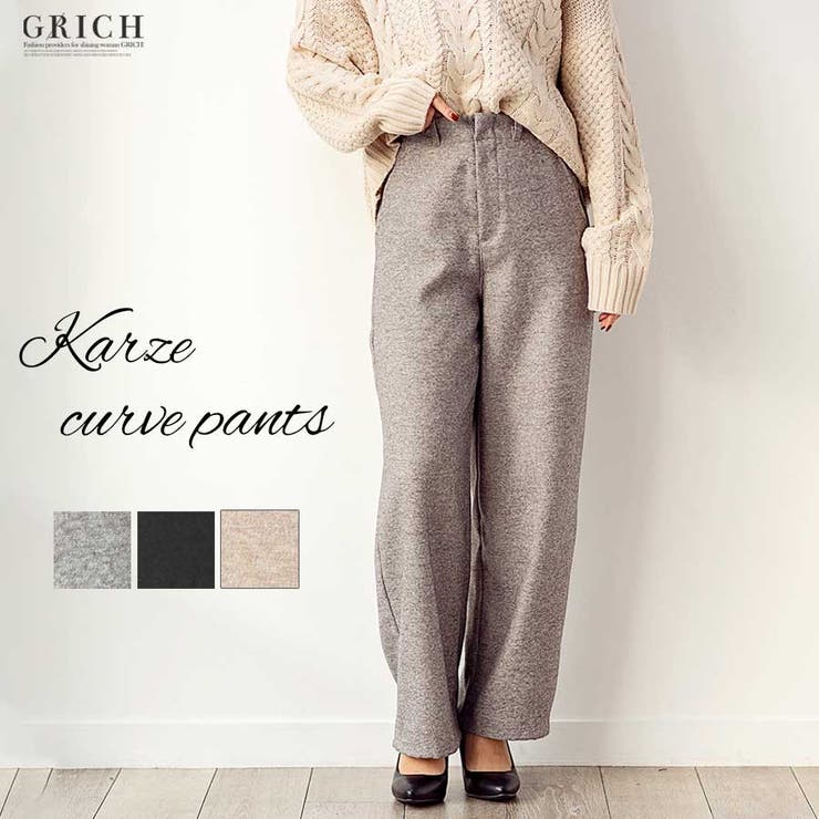 カルゼカーブパンツ | Growing Rich | 詳細画像1 