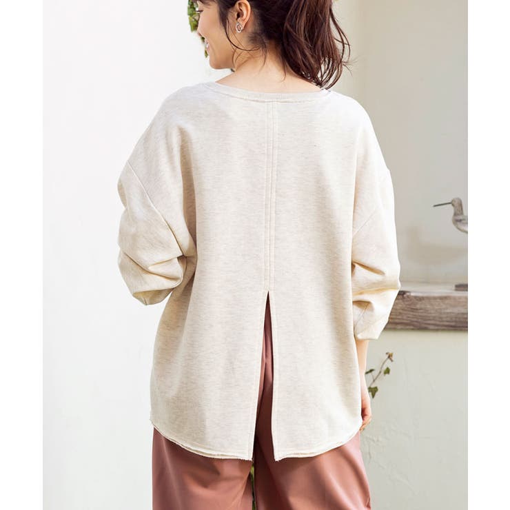 オートミール | トップス レディース プルオーバー | Growing Rich