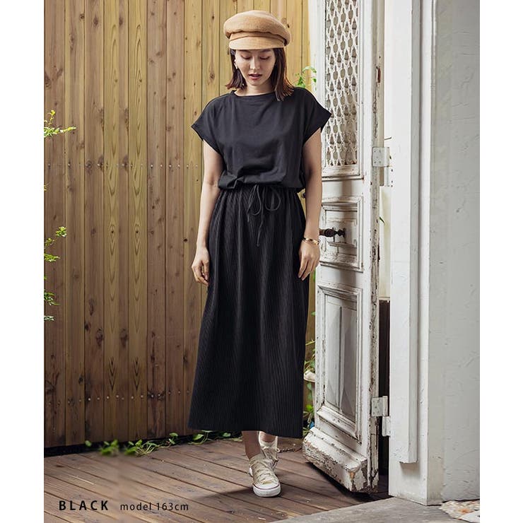 ワンピース ドッキングワンピース 半袖[品番：GW000003764
