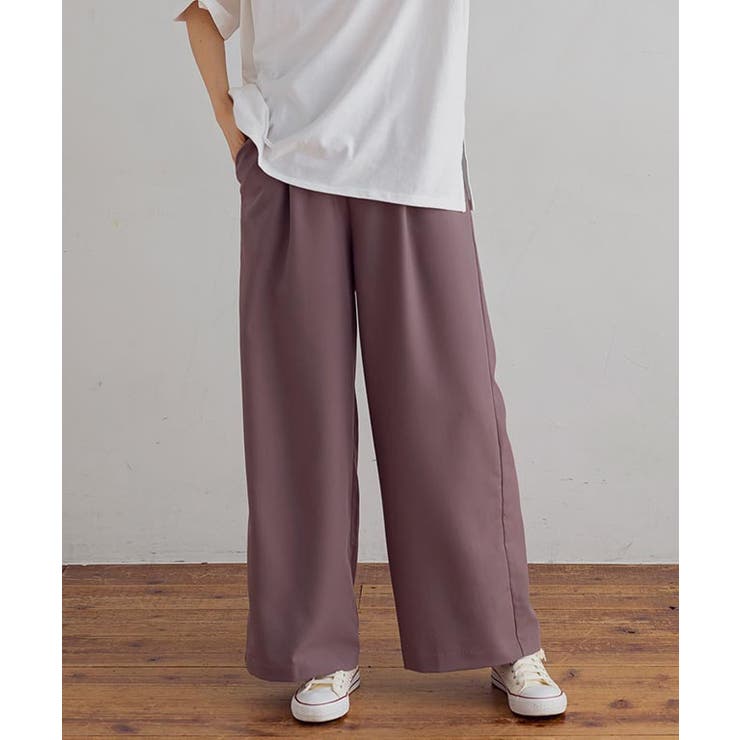 パンツ レディース ワイドパンツ | Growing Rich | 詳細画像20 