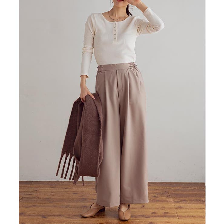 パンツ レディース ワイドパンツ | Growing Rich | 詳細画像29 