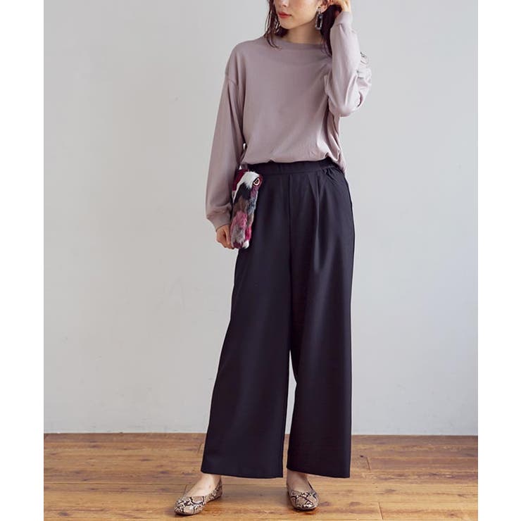 パンツ レディース ワイドパンツ | Growing Rich | 詳細画像30 