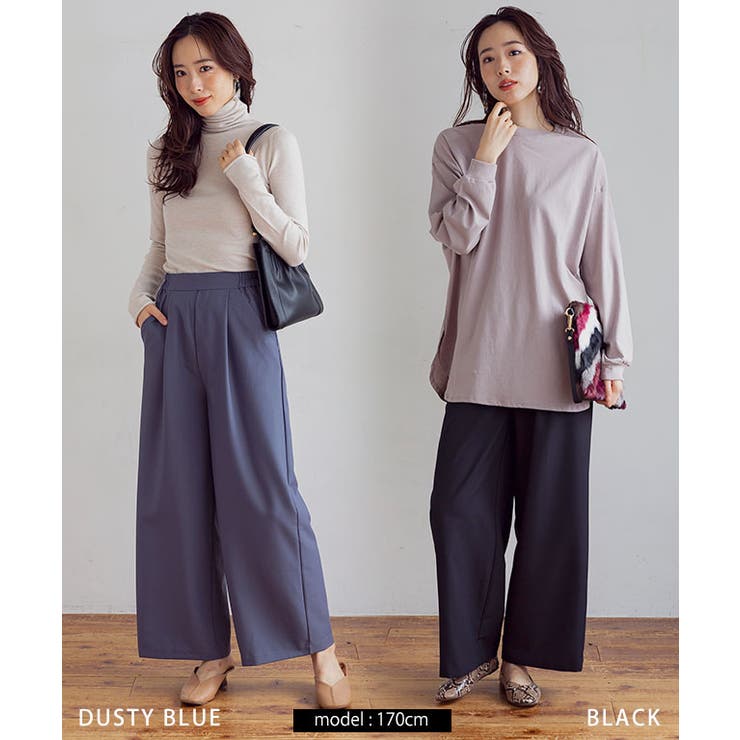 パンツ レディース ワイドパンツ | Growing Rich | 詳細画像13 