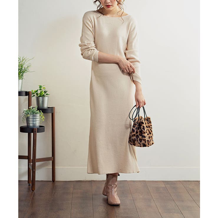 ワンピース ニットワンピース ロング 品番 Gw Growing Rich グローウィングリッチ のレディースファッション通販 Shoplist ショップリスト