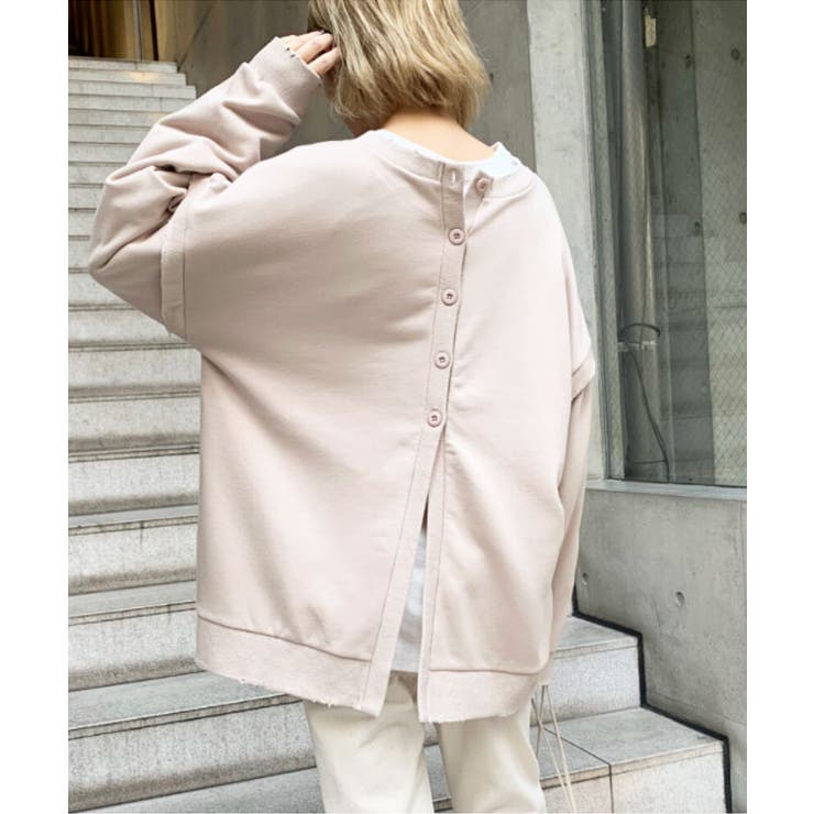 ベージュ | トップス スウェット トレーナー | Growing Rich