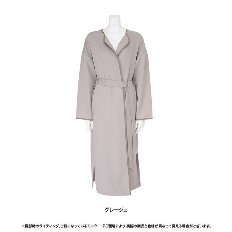 アウター スプリングコート ノーカラーコート[品番：GW000004020
