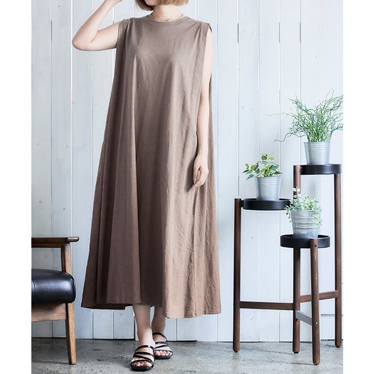 モカ | ワンピース 夏 レディース | Growing Rich