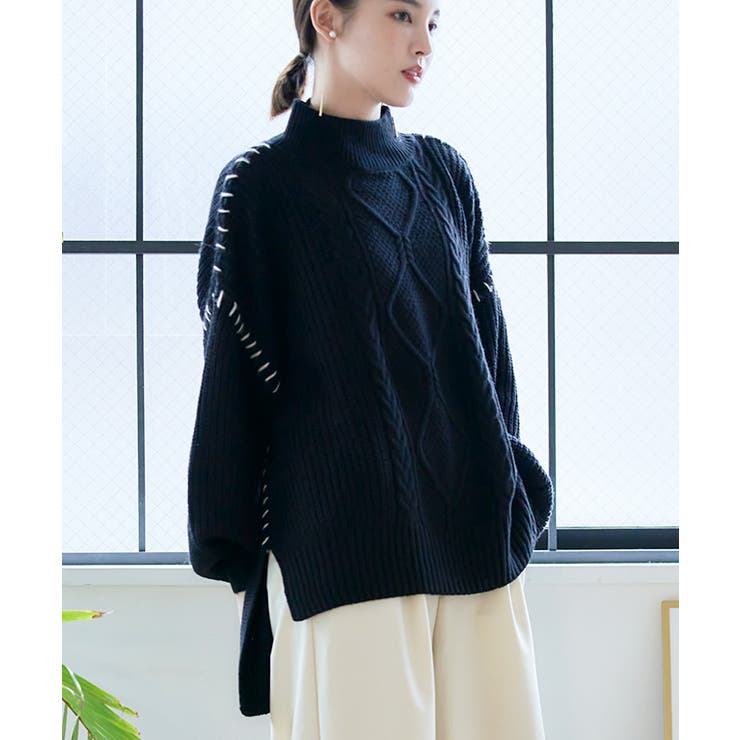 ジャガードメッシュニットトップス – Darich (ダーリッチ)