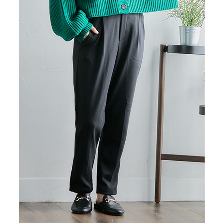 裏起毛テーパードパンツ M L[品番：GW000004202]｜Growing  Rich（グローウィングリッチ）のレディースファッション通販｜SHOPLIST（ショップリスト）