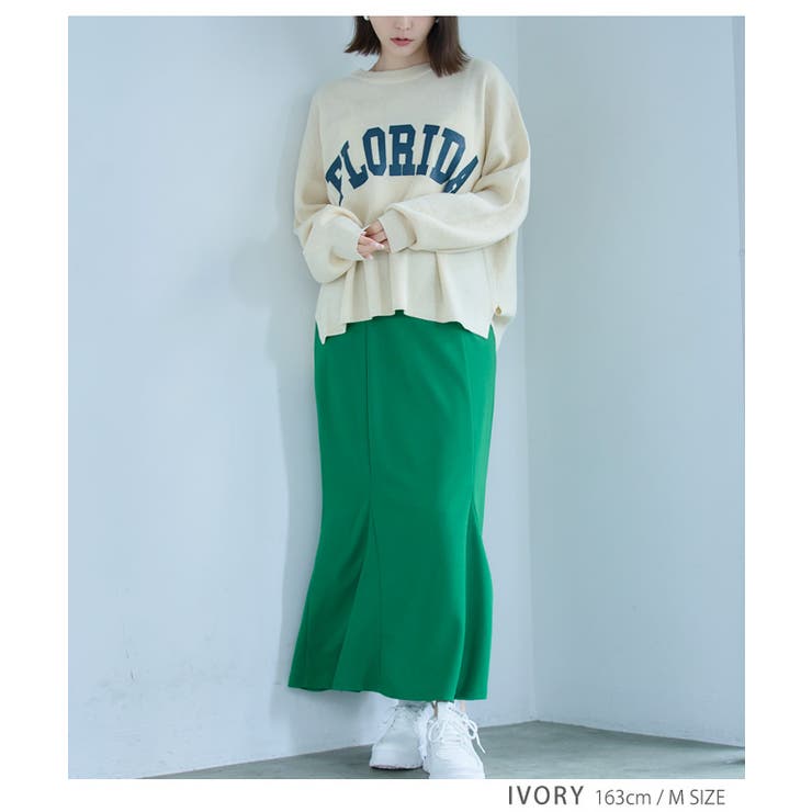 ロゴラバープリントニット トップス ニット | Growing Rich | 詳細画像5 