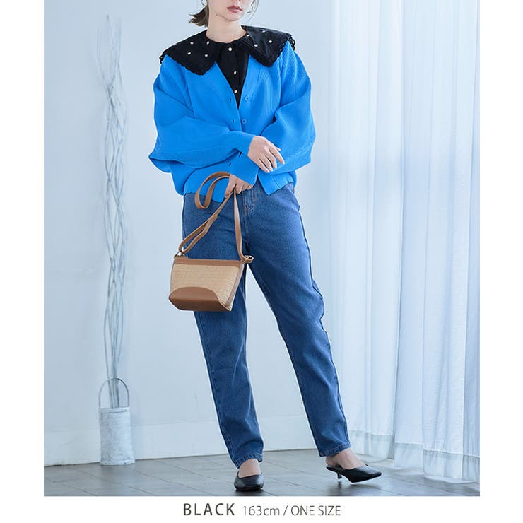 ビックカラーディジー花刺繍ブラウス ビックカラー ブラウス | Growing Rich | 詳細画像10 