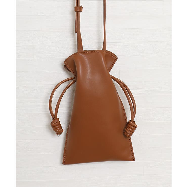 ブラウン | スマホショルダーバッグ スマホポーチ ショルダー | Growing Rich