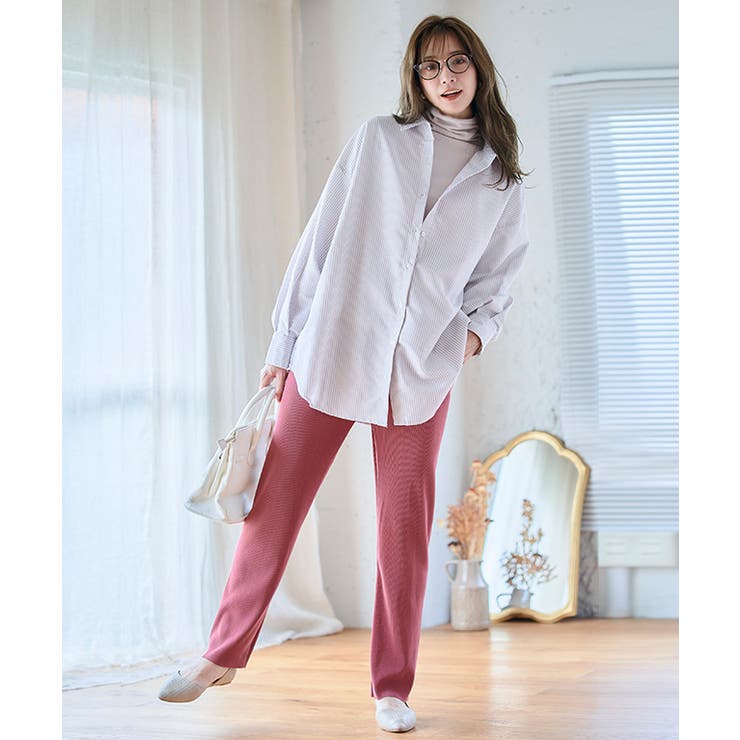 ストライプシャツ シャツ ストライプ | Growing Rich | 詳細画像4 