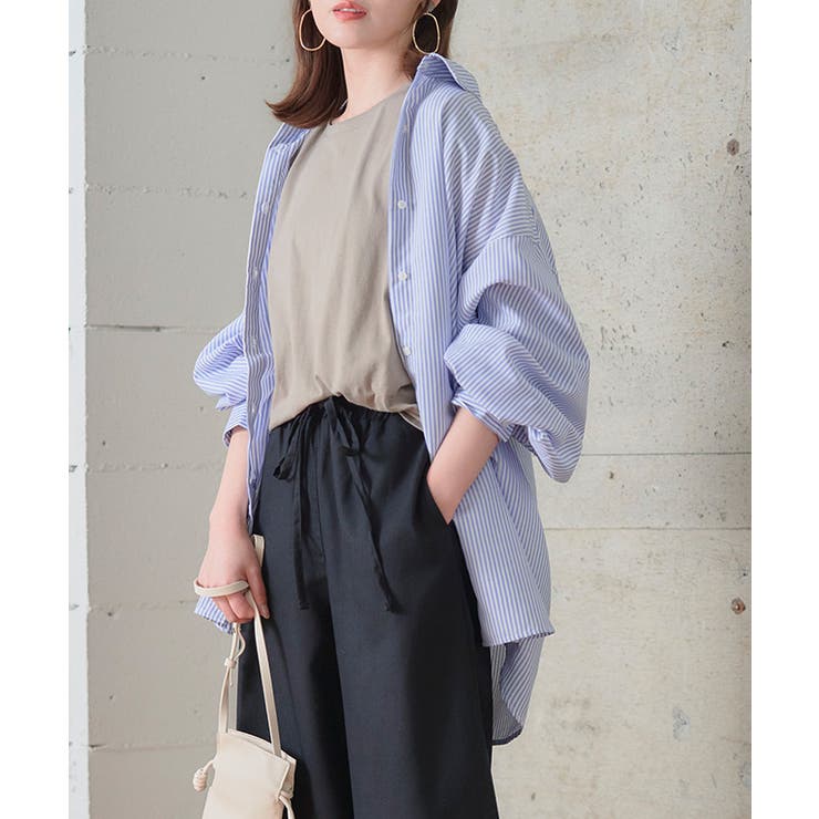 ストライプシャツ シャツ ストライプ | Growing Rich | 詳細画像9 