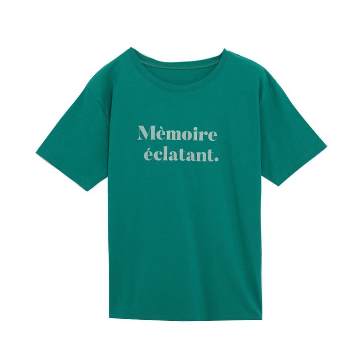 グリーン | ロゴプリントTシャツ tシャツ レディース | Growing Rich