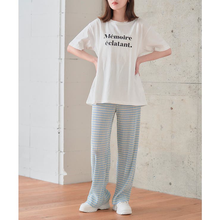 ロゴプリントTシャツ tシャツ レディース[品番：GW000004314