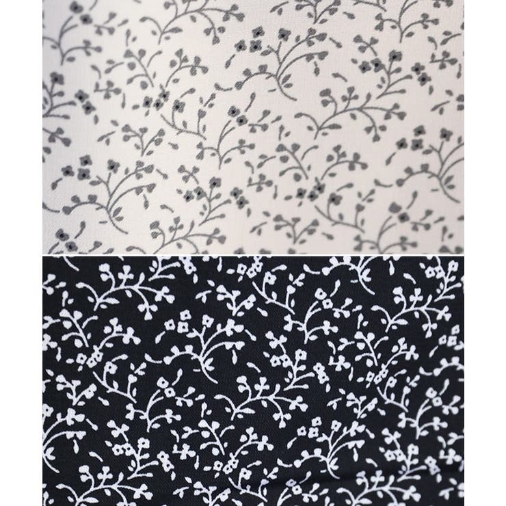 パフスリーブ花柄ワンピース ワンピース ロング | Growing Rich | 詳細画像20 