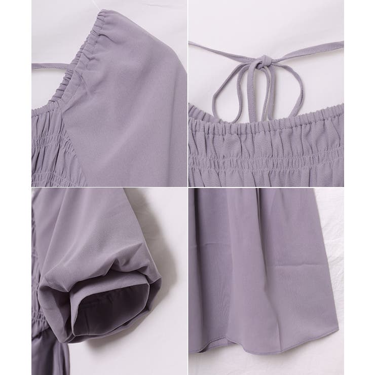 シャーリングティアードワンピース ワンピース ロング | Growing Rich | 詳細画像19 