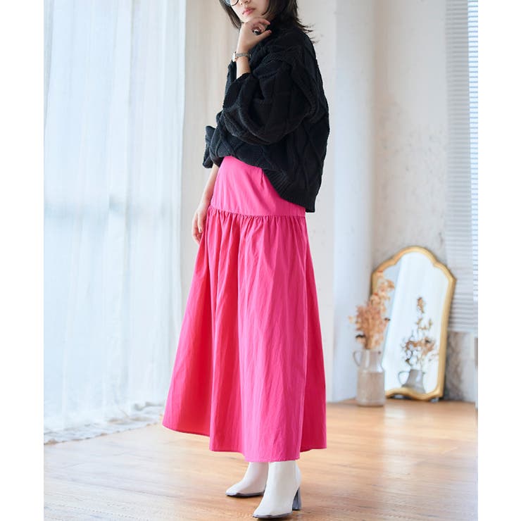 マーメイドフレアスカート スカート ロング | Growing Rich | 詳細画像10 