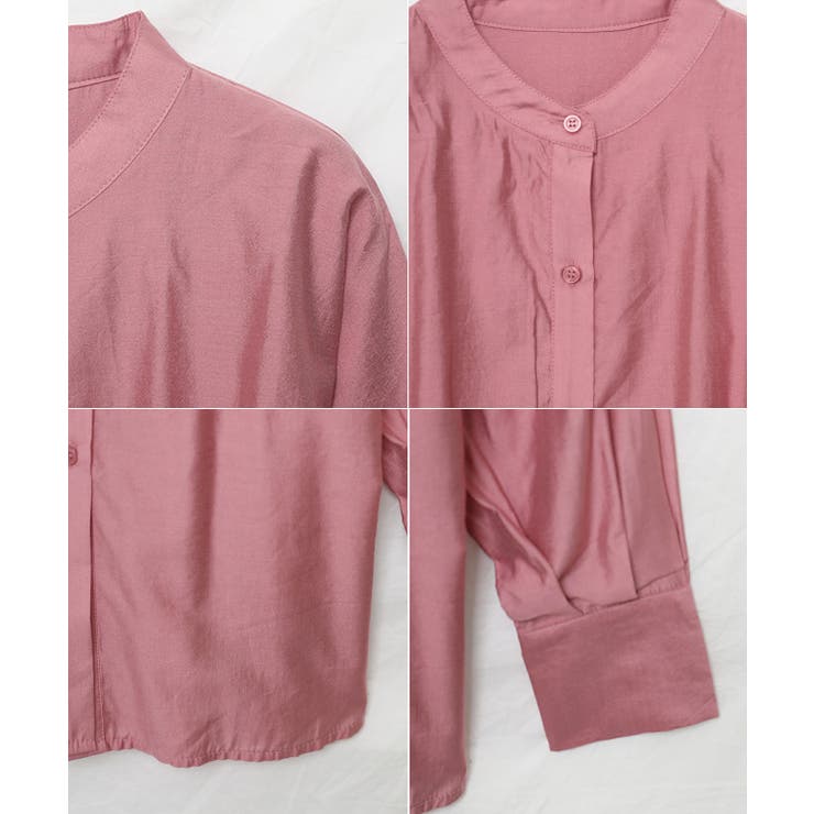 レーヨンケープシャツ トップス ブラウス | Growing Rich | 詳細画像16 