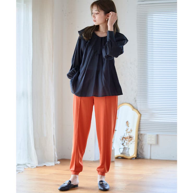 センタープレスポンチジョガーパンツ パンツ ジョガーパンツ | Growing Rich | 詳細画像8 