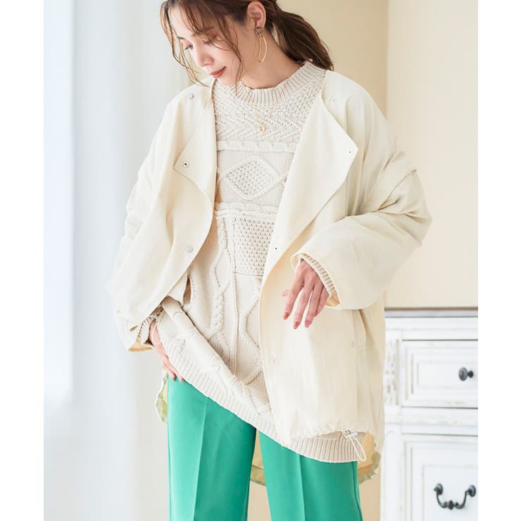 2Way ナイロンジャケット レディース | Growing Rich | 詳細画像15 