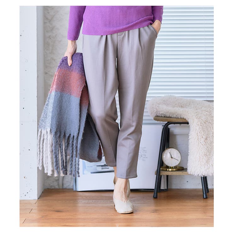 起毛多色チェック柄マフラー マフラー レディース | Growing Rich | 詳細画像5 