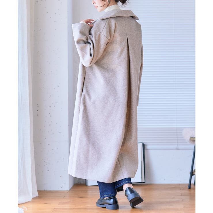 【希少】クロエ　ダブルチェスターコート　ブラウン　チョコレート　Lサイズ　40 希少】クロエダブルチェスターコートブラウンチョコレートLサイズ40