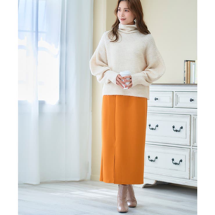 ランタンスリーブハイネックニット ニット レディース | Growing Rich | 詳細画像9 