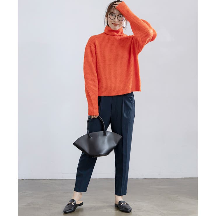 ランタンスリーブハイネックニット ニット レディース | Growing Rich | 詳細画像14 