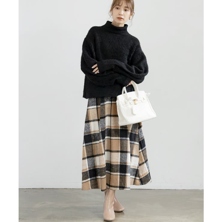 ランタンスリーブハイネックニット ニット レディース | Growing Rich | 詳細画像6 