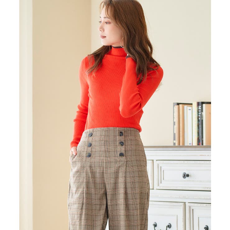 LA FILERIA 売れ筋商品|||ラ フィレリア ニット&セーター アウター レディース Turtlenecks Red セール】 タートルネックニット （ニット・セーター）｜URBAN