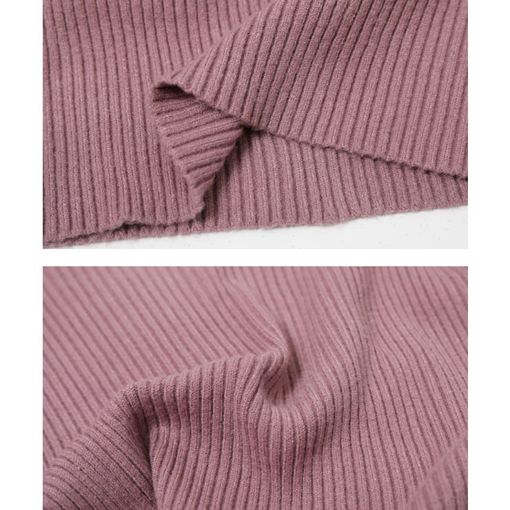 ボートネックボリューム袖ニット ニット レディース | Growing Rich | 詳細画像11 