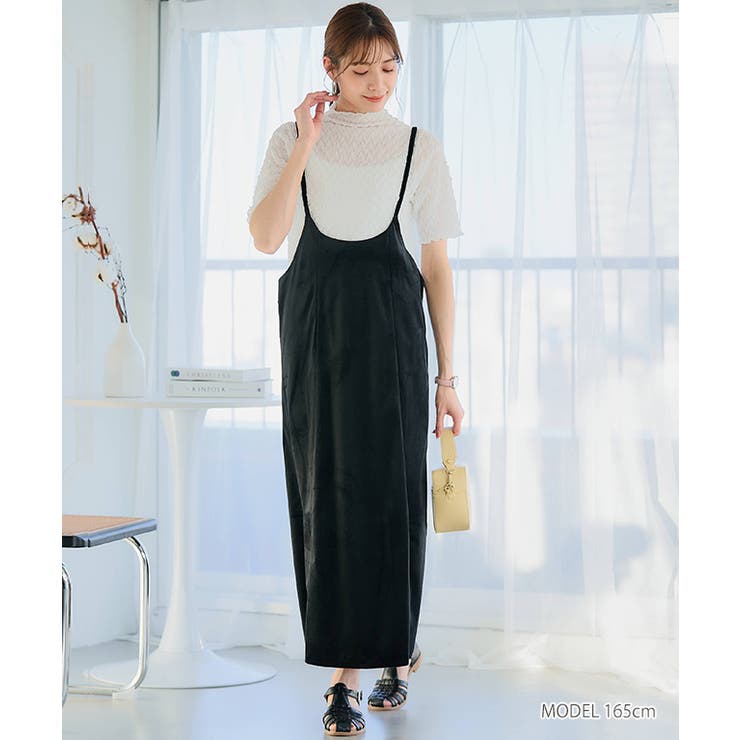 armonia．ベロアキャミワンピース / Green Parks | ファッション
