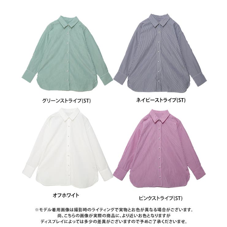 パールボタンシャツ シャツ レディース | Growing Rich | 詳細画像13 