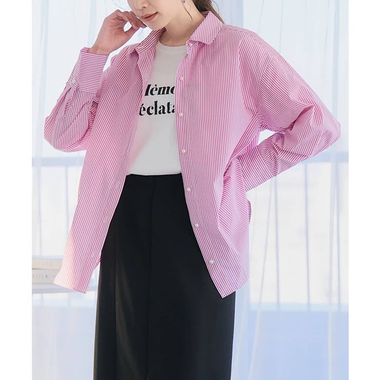 パールボタンシャツ シャツ レディース | Growing Rich | 詳細画像5 