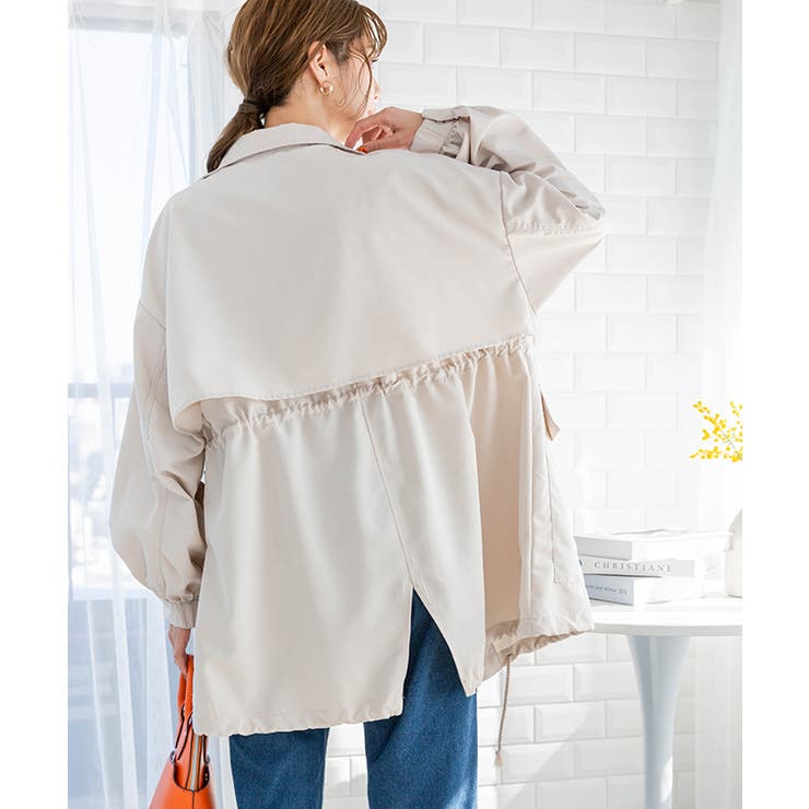 ヨーク付きマウンテンパーカー マウンテンパーカー レディース | Growing Rich | 詳細画像13 