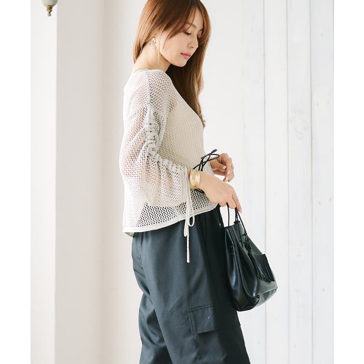 楽天市場】【TIME SALE! 58％OFF】メッシュ編地切替プルオーバー