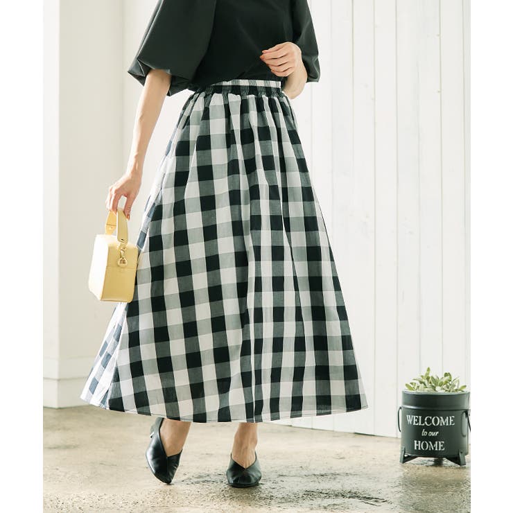ギンガムチェックボリュームスカート スカート チェック | Growing Rich | 詳細画像7 