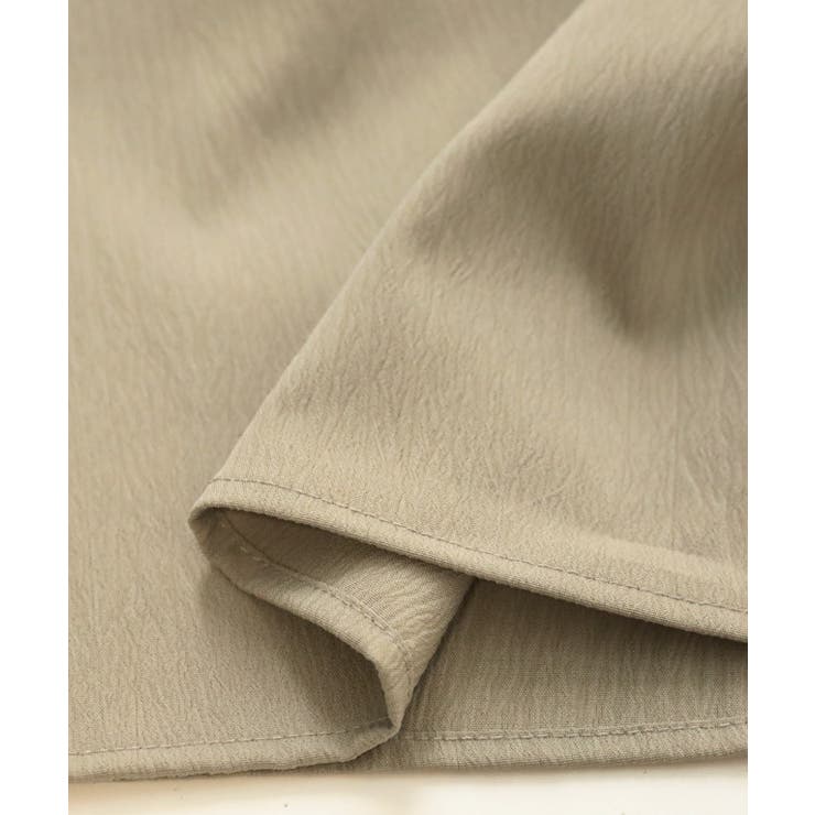 ボリューム袖クレープワンピース ワンピース 夏 | Growing Rich | 詳細画像4 