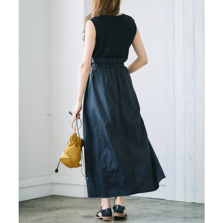 【最高級】Pianoforte Max Mara 異素材ドッキング　ワンピース 異素材ドッキングワンピース＜大きいサイズ有＞【OtonaSMILE
