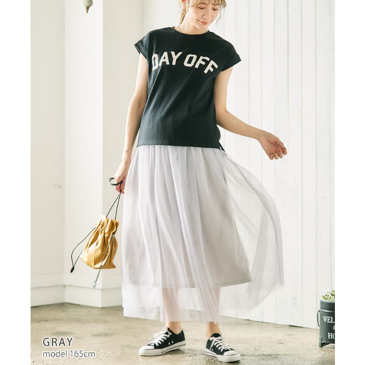 チュールレーススカート スカート レディース | Growing Rich | 詳細画像7 